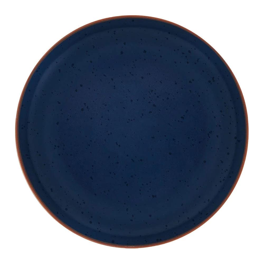 Hunter Blue 16 Piece Dinnerware Set, Service for 4