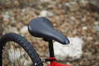 Huffy Hardtail Mountain Bike, Stone Mountain 24-26 inch 21-Speed, Lightweight, Gloss Red (74808)