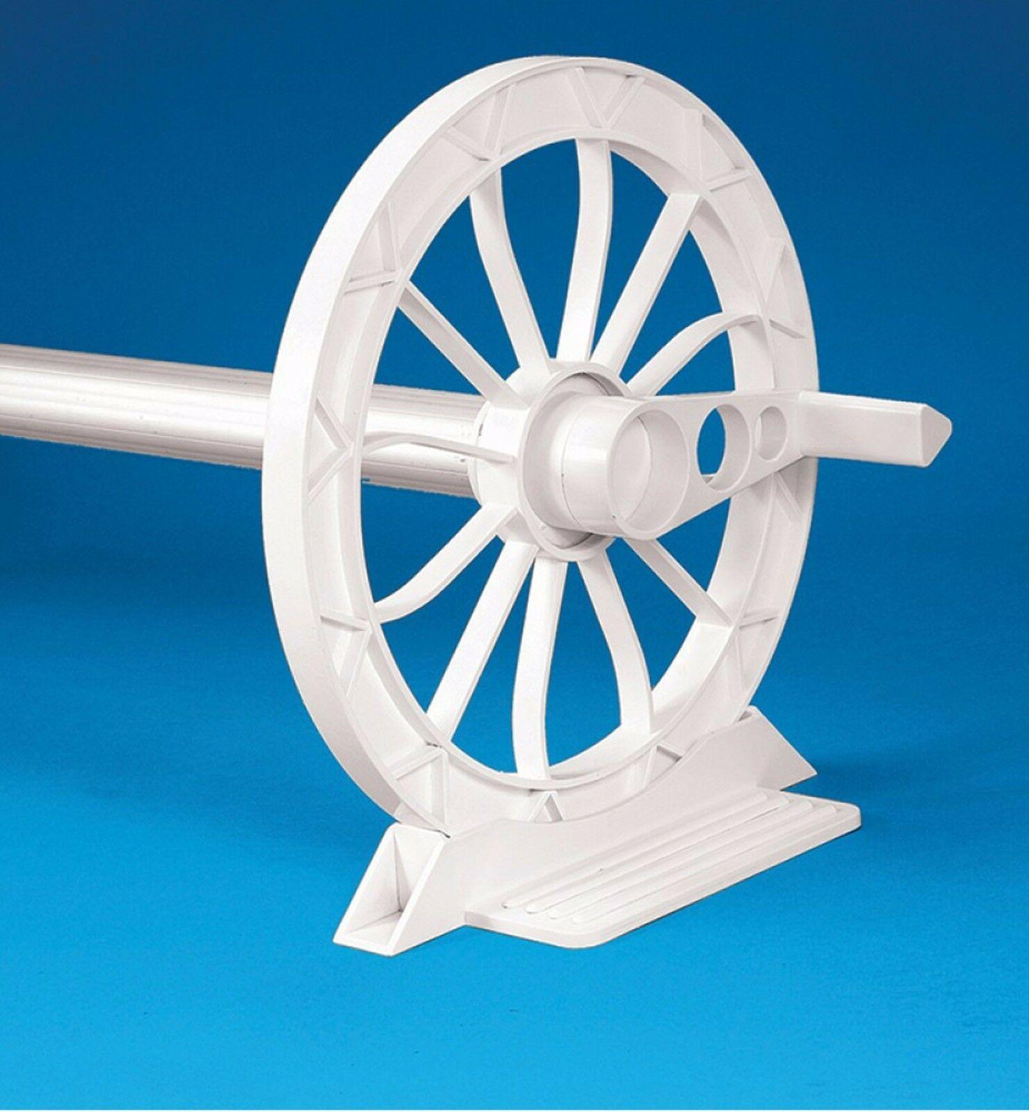 swimline in-ground resin swimming pool solar blanket reel - (various lengths)
