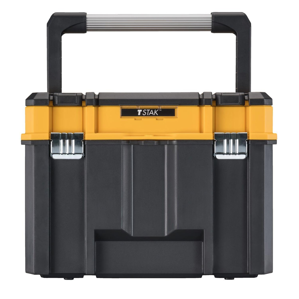 TSTAK Tool Box, Deep, Long Handle, Extra Lar, Fixed Divider for Tool Organization, Water and Debris Resistant (DWST17814)
