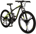 SD 27.5 Inch Adult Mountain Bike Steel Frame 3 Spoke Wheel Mechanical Disc Brake 21 Speed Gears System MTB Bicycle