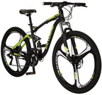 SD 27.5 Inch Adult Mountain Bike Steel Frame 3 Spoke Wheel Mechanical Disc Brake 21 Speed Gears System MTB Bicycle