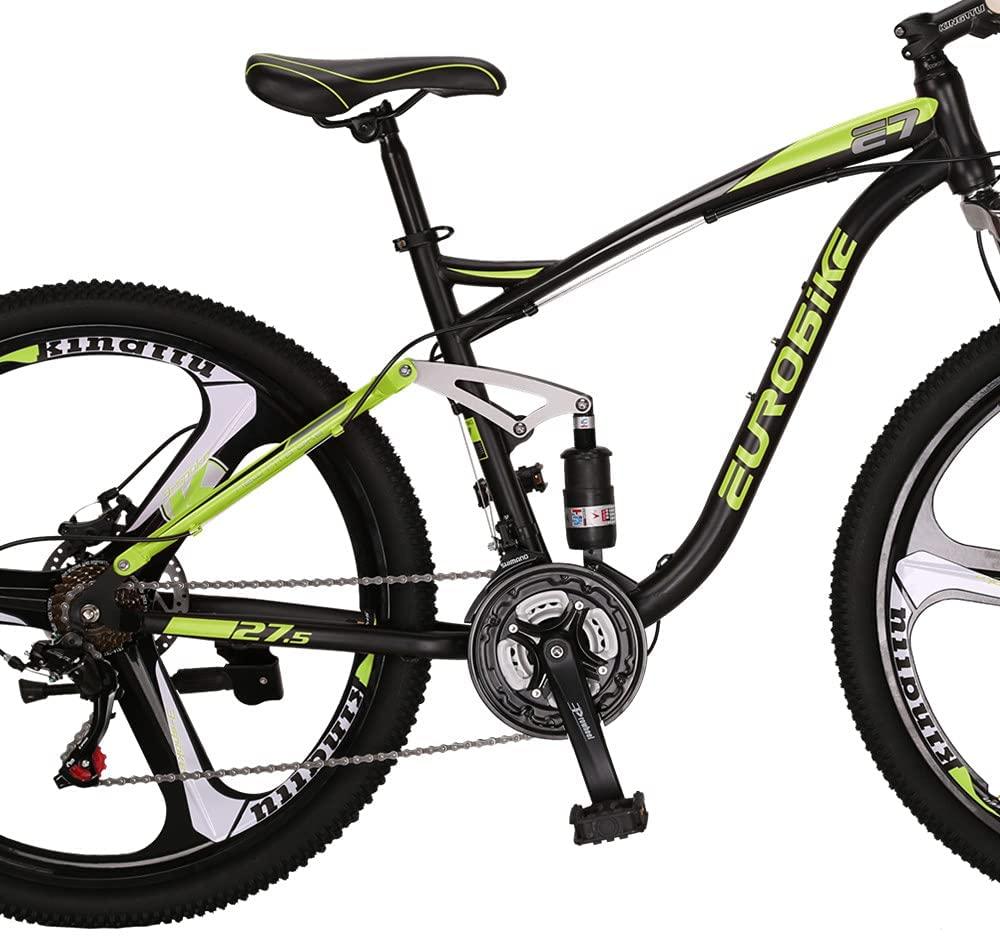SD 27.5 Inch Adult Mountain Bike Steel Frame 3 Spoke Wheel Mechanical Disc Brake 21 Speed Gears System MTB Bicycle