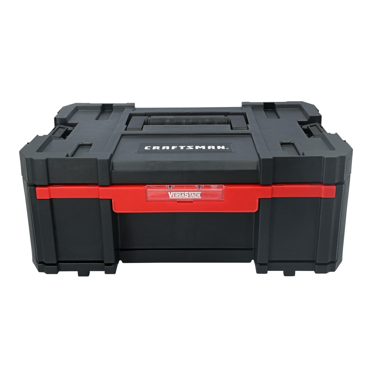 VERSASTACK Tool Box, 16.9 In. Single Deep Drawer Plastic Tool Box Organizer, Heavy Duty 16.5 Lb. Load Capacity (CMST17803)