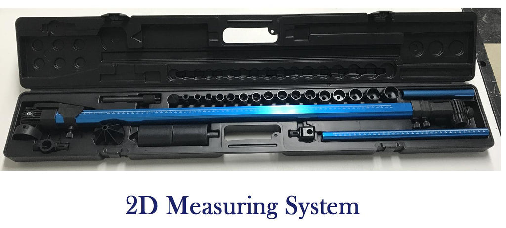 2D MEASURING SYSTEM AUTO BODY FRAME MACHINE RACK TRAMGAUPERFECT SOLUTION