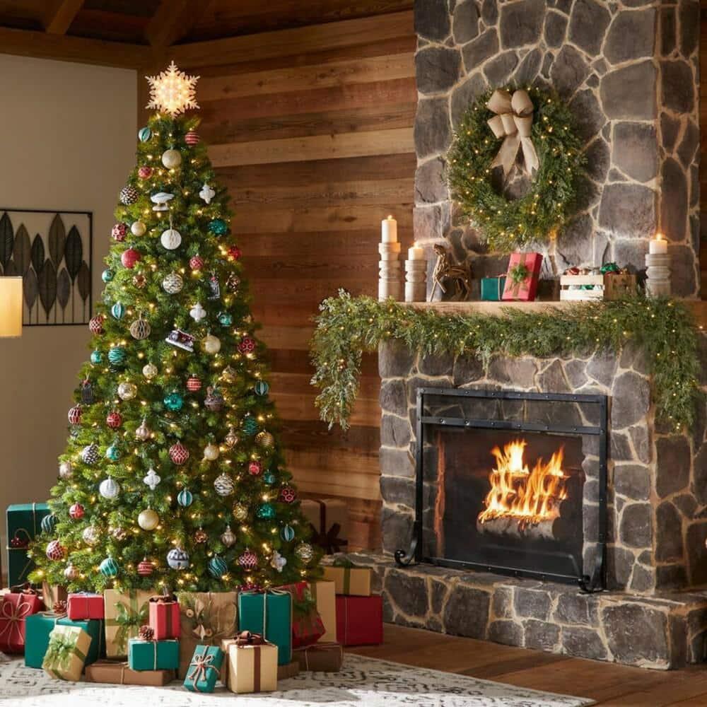 7.5 ft Barbour White Spruce Christmas Tree