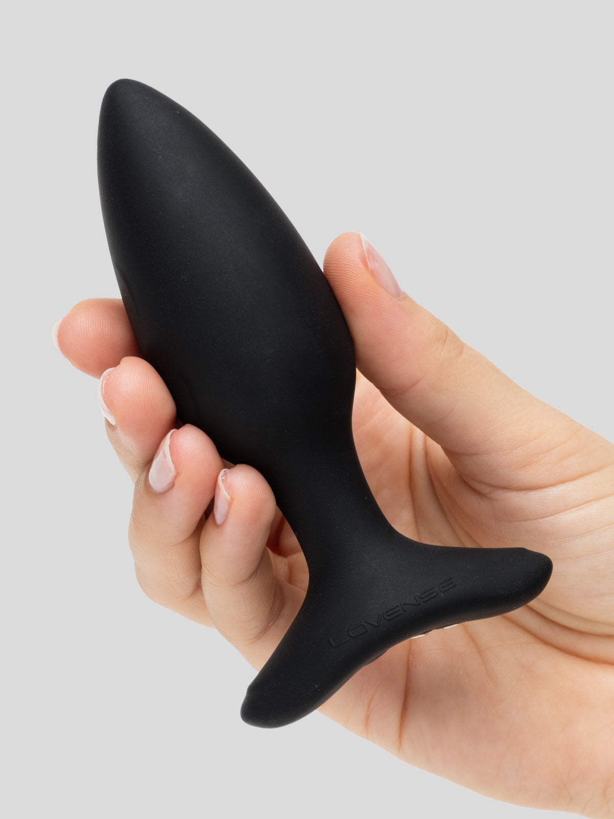 Lovense Hush 2 Small App Controlled Rechargeable Vibrating Butt Plug 4 Inch, Black