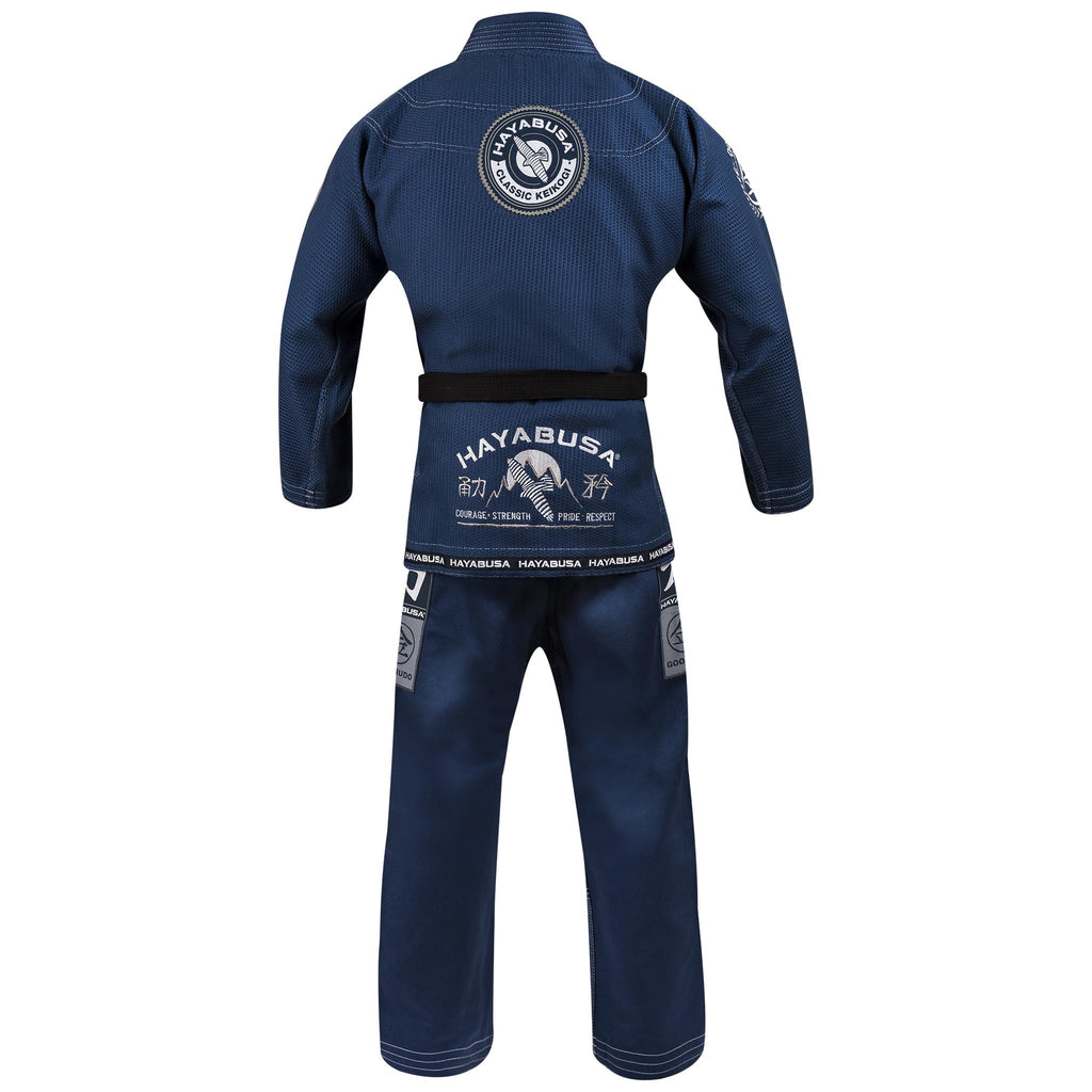 Hayabusa Goorudo 3 Gold Weave Jiu Jitsu Gi, Blue A0