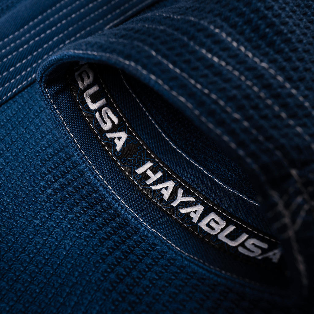 Hayabusa Goorudo 3 Gold Weave Jiu Jitsu Gi, Blue A0