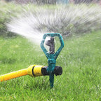 BBGS Lawn Sprinkler with Hose, Garden Water Sprinklers Round Spray Sprinkler Automatic 360 Rotating Lawn Irrigation System for Outdoor Garden Yard Lawn (Size : 30m)