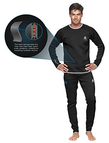 WATER PROOF FACING R Waterproof Meshtec 3D insulating Undergarment Mens Pants, 2XL
