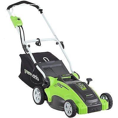 Greenworks 2 in 1 electric lawn mowers
