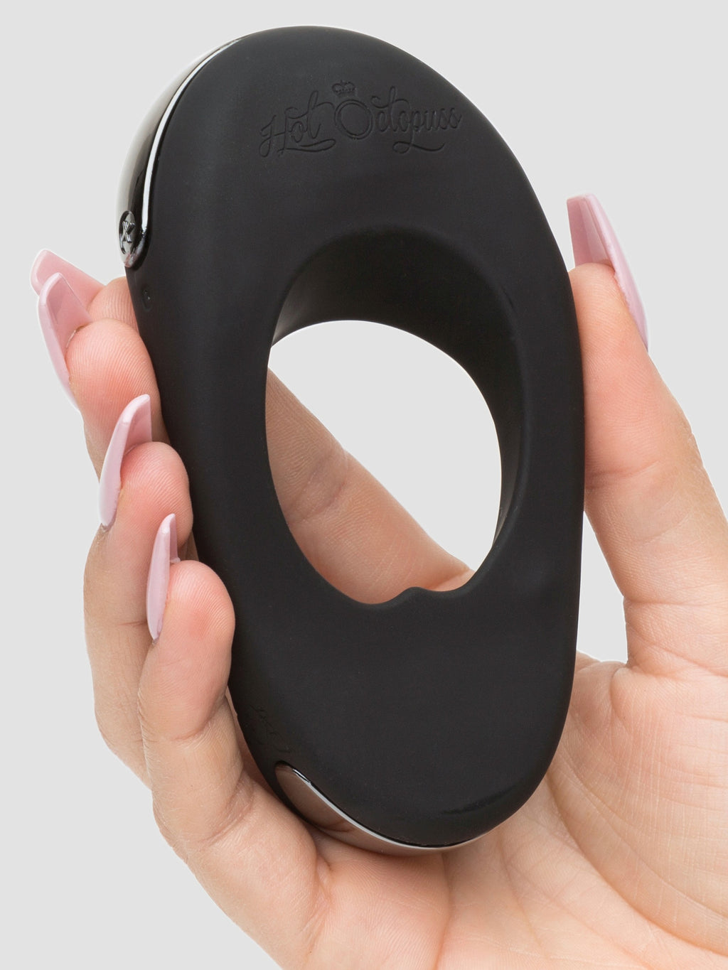 Hot Octopuss ATOM PLUS Dual Motor Rechargeable Vibrating Cock Ring, Black