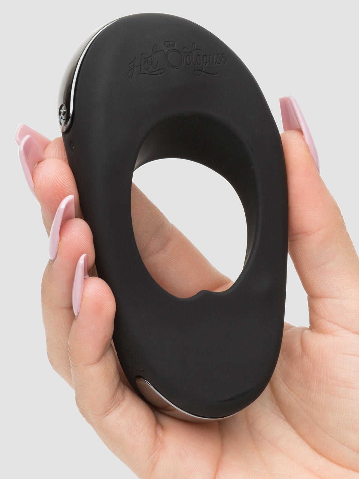 Hot Octopuss ATOM PLUS Dual Motor Rechargeable Vibrating Cock Ring, Black