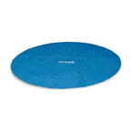 12-Foot Easy Set and Metal Frame Swimming Pool Solar Cover Tarp, Blue (3 Pack)