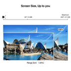8500lumen hd projector native 1080p home hdmi theater tv movie daytime usb zoom