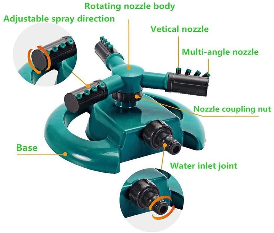 Water Sprinklers 1/2" Joints Watering Sets Garden Showers Lawn Garden Watering (Size : 50m Suit)