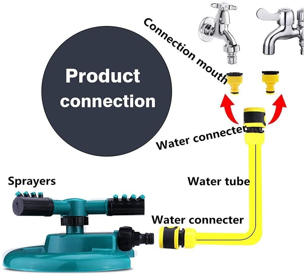 Water Sprinklers 1/2" Joints Watering Sets Garden Showers Lawn Garden Watering (Size : 50m Suit)