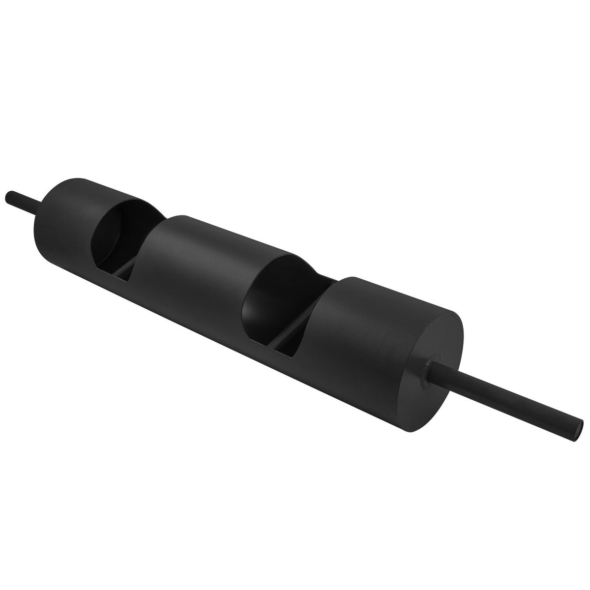 Log Bar , Powerlifting Log Press Bar , Log Lift Bar Commercial Grade Strength Equipment for Commercial and Home Weight Lifting , 8Inch , Black