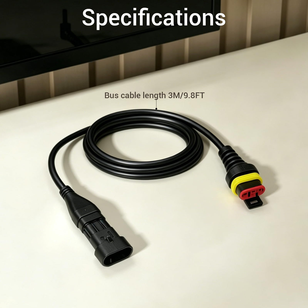 10Ft Robotic Lawn Mowers Charging Cable Compatible with  SILENO City,R38Li,R40Li,R45Li,R50Li,R70Li,R75Li,R80 Li-Power Cord for  320,330X,305,105,310,315,315X,315X