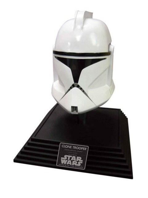 Star Wars Clone Trooper Helmet with Base