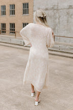 long knit cardigan
