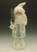 RADKO INO SCHALLER GERMANY WINTER STAR SANTA CANDY CONTAINER 17.5" LE 28/600
