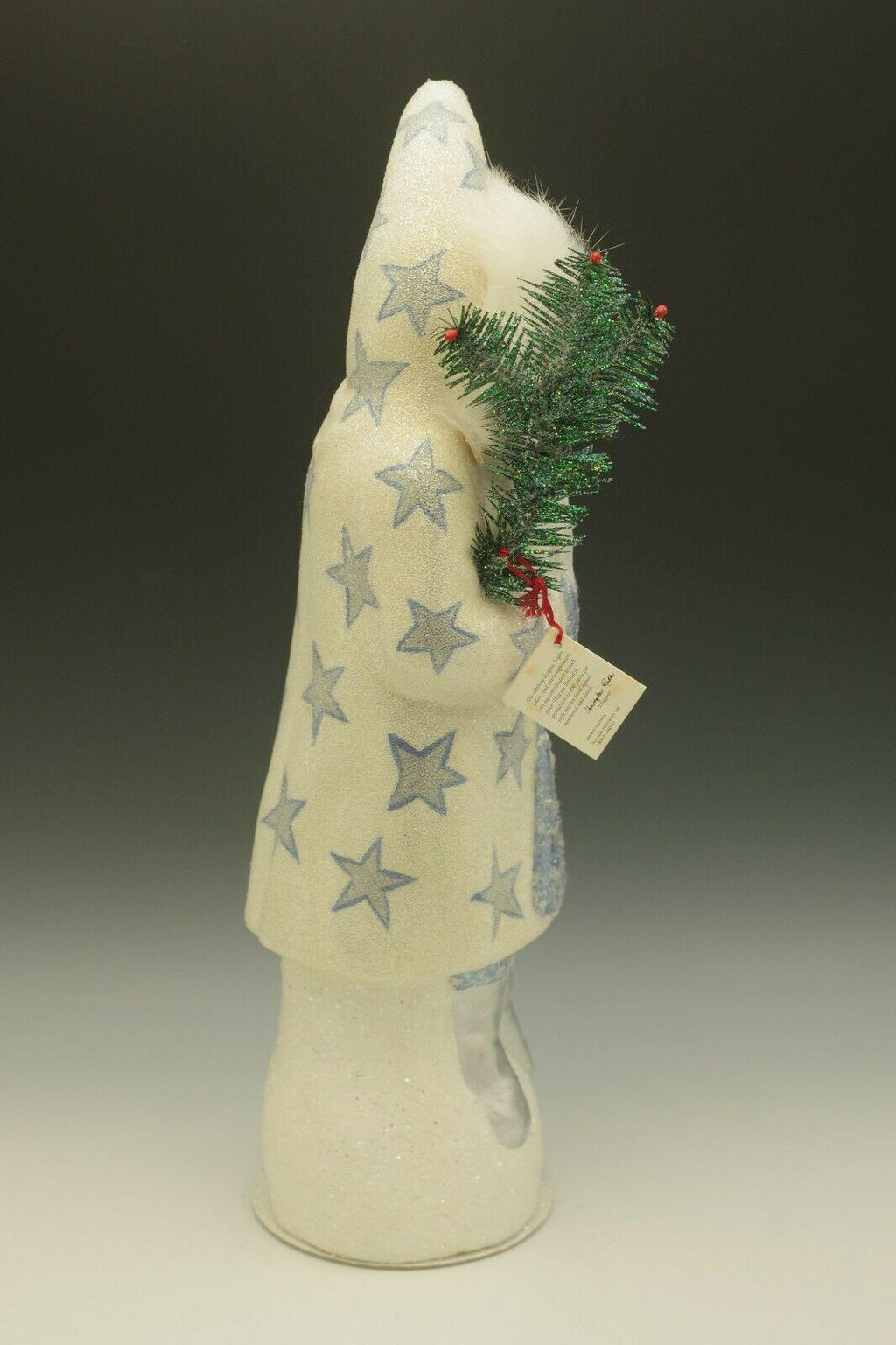 RADKO INO SCHALLER GERMANY WINTER STAR SANTA CANDY CONTAINER 17.5" LE 28/600