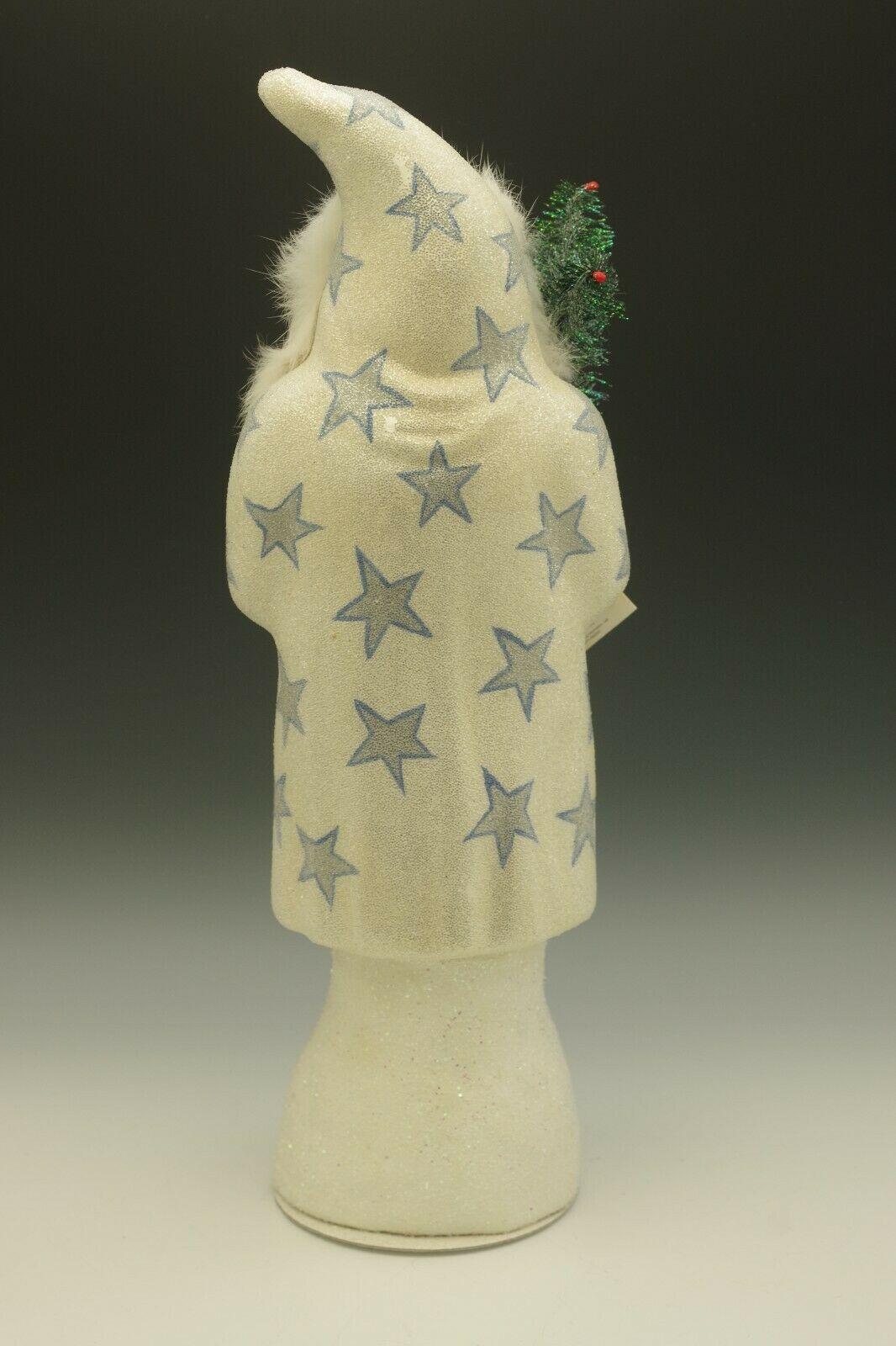 RADKO INO SCHALLER GERMANY WINTER STAR SANTA CANDY CONTAINER 17.5" LE 28/600