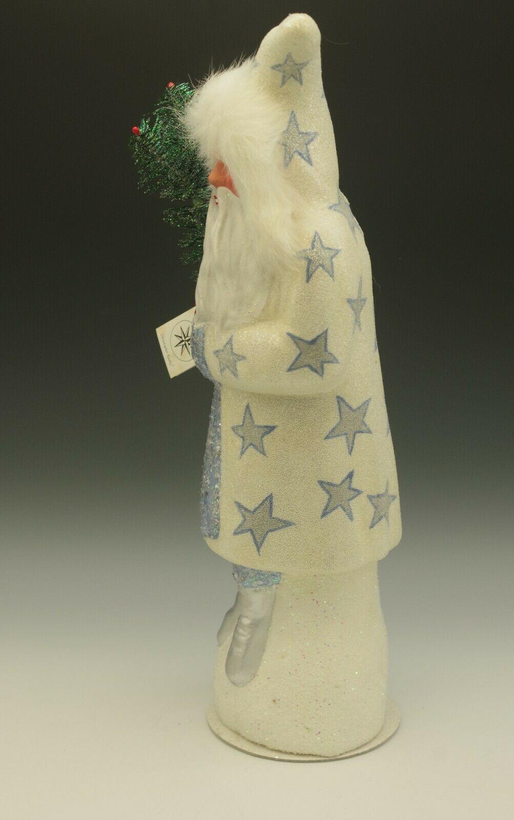 RADKO INO SCHALLER GERMANY WINTER STAR SANTA CANDY CONTAINER 17.5" LE 28/600