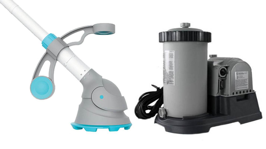 intex krystal clear 2500 gph filter pump | 28633eg &amp; kokido automatic vacuum