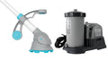 intex krystal clear 2500 gph filter pump | 28633eg &amp; kokido automatic vacuum
