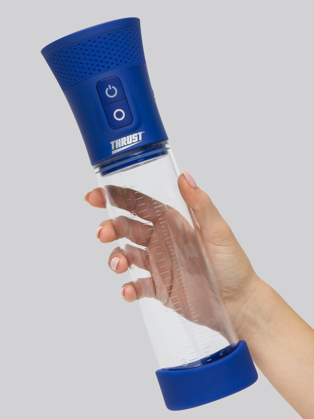 THRUST Pro Tech Realistic Vagina Automatic Pump, Blue