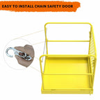 Forklift Safety CaWork Platform Basket 36"x36" Heavy Duty Steel Collapsible