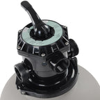16" swimming pool sand filter above inground pond fountain fit 0.35-0.75hp pump