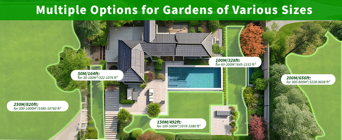 100m/328ft Universal Lawnmower Boundary Wire Contains 50x Lawn Pegs+10x Wire Connectors+9X ium Blades Robotic Lawnmower Wire Compatible with //Worx