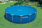 18 Ft Round Easy Set Solar Cover and Deluxe Pool Maintenance Kit w/ Vacuum