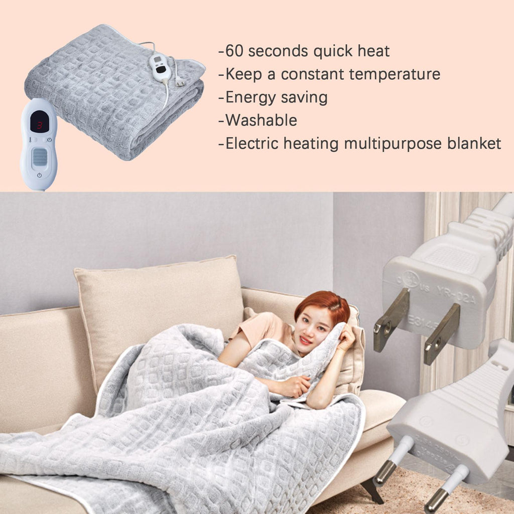 huntermoon Heated Blanket Soft And Comfortable Electric Blanket Fast Heating Blanket