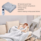 huntermoon Heated Blanket Soft And Comfortable Electric Blanket Fast Heating Blanket