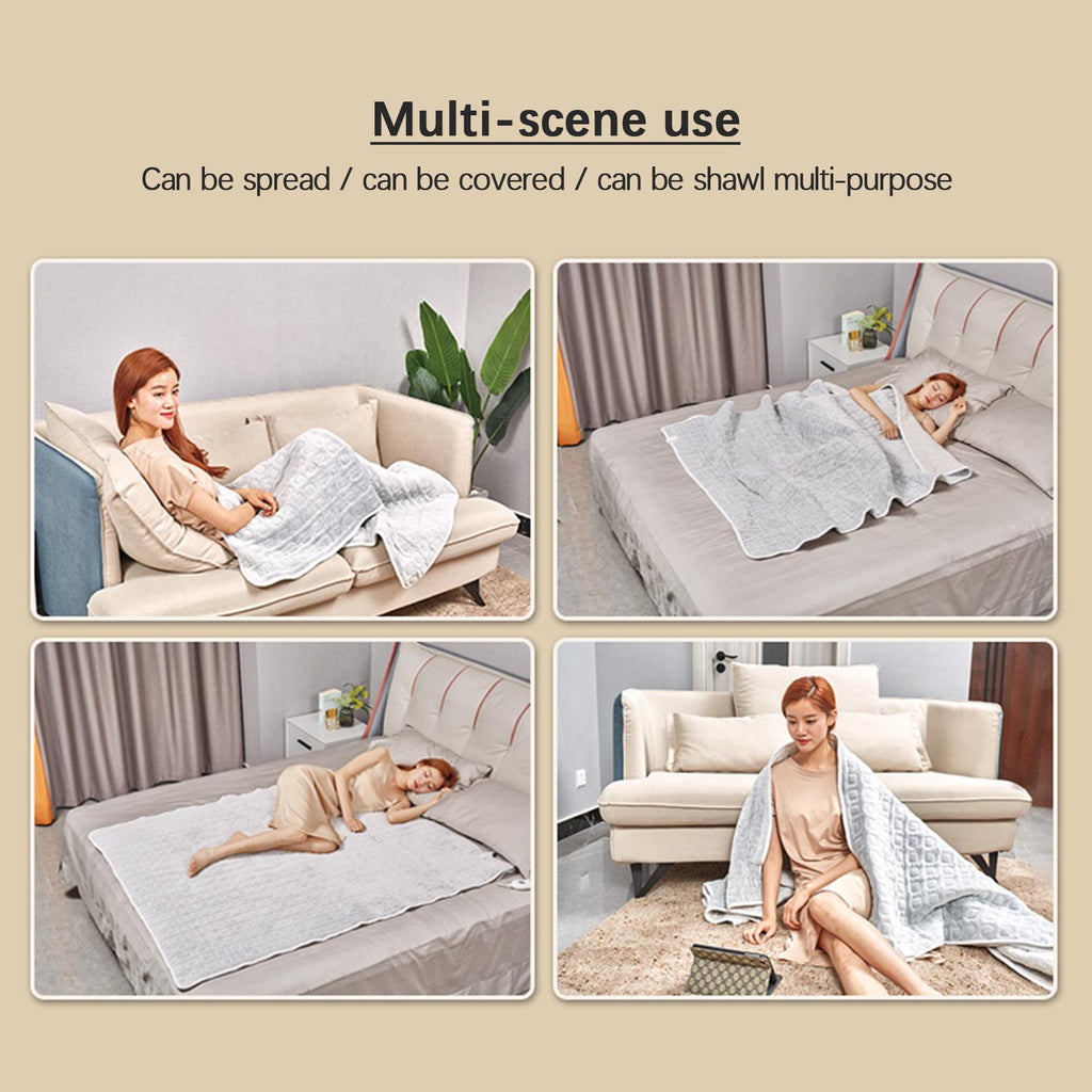 huntermoon Heated Blanket Soft And Comfortable Electric Blanket Fast Heating Blanket