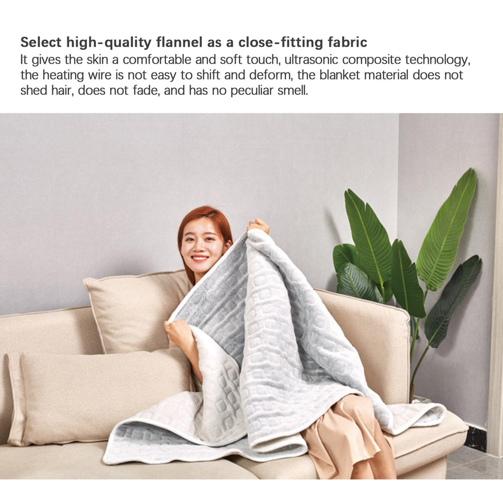 huntermoon Heated Blanket Soft And Comfortable Electric Blanket Fast Heating Blanket