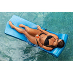 TRC Recreation Sunsation 70 Inch Full Size Foam Raft Lounger Swimming Pool Float with Pillow Headrest for Pool or Lake, Bronze