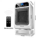 Jovati Space Heater for Indoor Use, Fast Heating Ceramic Electric Heater , Overheating &amp; Tip-Over Protection,Portable Heater Oscillating Ceramic Heater for Bedroom, Office, and Indoor Use