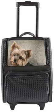 Petote Rio Bag Carrier On Wheels for 12 lb Dog