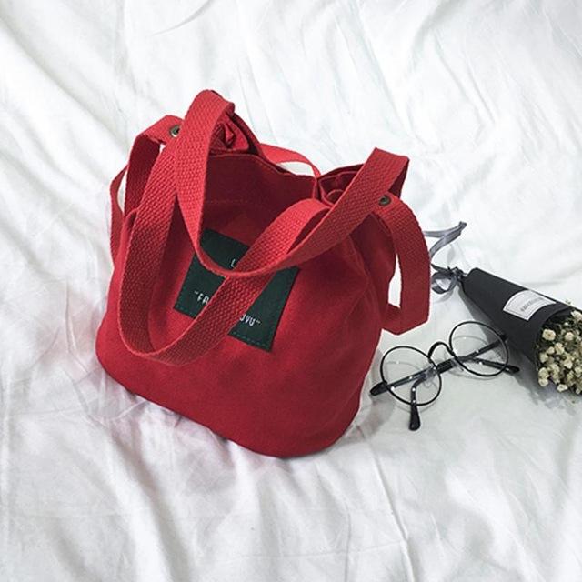 Bag - Mini Single Canvas Shoulder Bag
