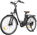 Heybike Cityscape Electric Bike 350W Electric City Cruiser Bicycle-Up to 40 Miles- Removable Battery,  7-Speed and Dual Shock Absorber, 26" Electric Commuter Bike for Adults