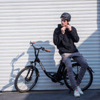 Heybike Cityscape Electric Bike 350W Electric City Cruiser Bicycle-Up to 40 Miles- Removable Battery,  7-Speed and Dual Shock Absorber, 26" Electric Commuter Bike for Adults