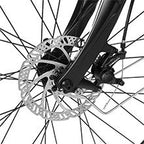 Heybike Cityscape Electric Bike 350W Electric City Cruiser Bicycle-Up to 40 Miles- Removable Battery,  7-Speed and Dual Shock Absorber, 26" Electric Commuter Bike for Adults