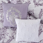 Modern Threads 8 Piece Fashion Comforter set Ava-Thistle King