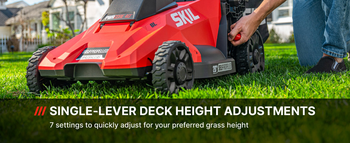 PWR CORE 40 Brushless 40V 20-Inch Self-Propelled Mower Kit, Includes 6.0Ah Battery and Auto PWR JUMP Charger - SM4910C-11